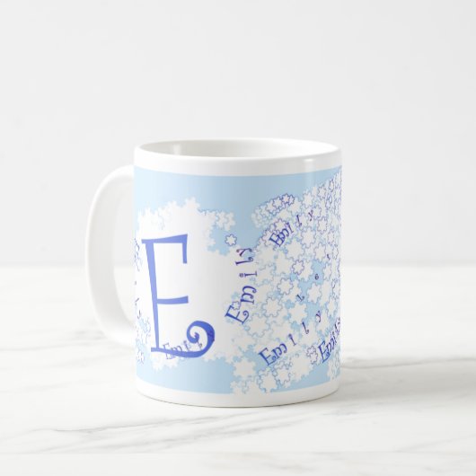 Mug Tempête de neige - Emily (Devant gauche)