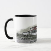 Mug Tempête d'hiver de 1925 Harsens Island Michigan (Gauche)