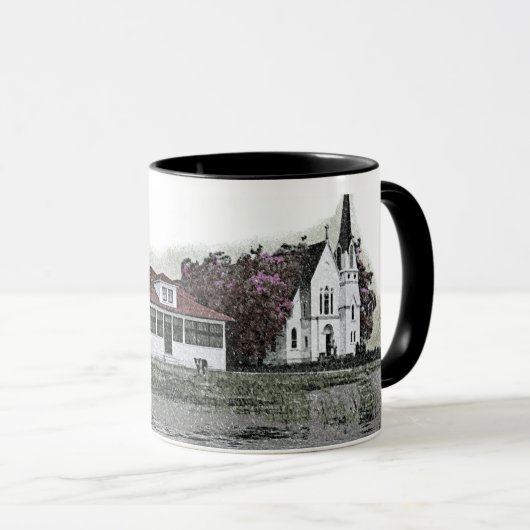 Mug Tempête d'hiver de 1925 Harsens Island Michigan (Devant droit)
