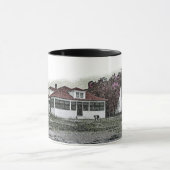 Mug Tempête d'hiver de 1925 Harsens Island Michigan (Centre)