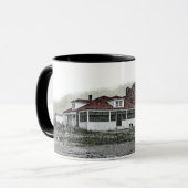 Mug Tempête d'hiver de 1925 Harsens Island Michigan (Devant gauche)