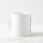 Mug tempête noire de neige de laboratoire (Devant gauche)