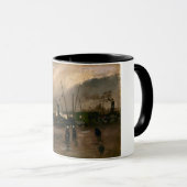 Mug Tempête portuaire des pêcheurs d'Amsterdam par Vin (Devant droit)
