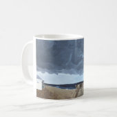 Mug Tempête sur la plage (Devant gauche)