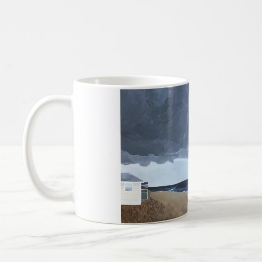 Mug Tempête sur la plage (Gauche)