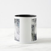 Mug Tempête tropicale Ida dans la mer des Caraïbes 2 (Centre)