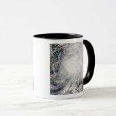 Mug Tempête tropicale Noel au-dessus des Bahamas (Devant droit)