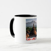 Mug Temple de Borobudur - Indonésie Art (Devant gauche)