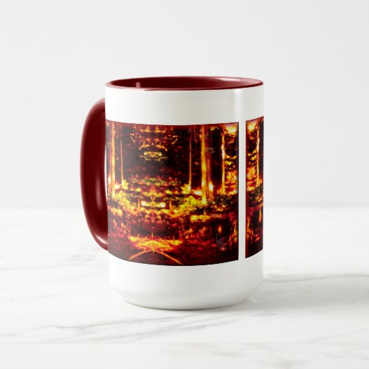 Mug Temple de feu (Devant gauche)