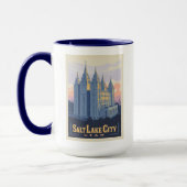 Mug Temple de Salt Lake | Salt Lake City, Utah (Gauche)