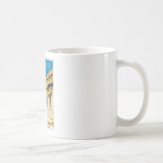 Mug Temple du Parthénon de la Grèce Vintage voyage Ath