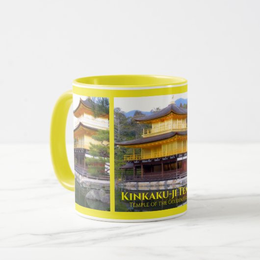 Mug Temple Kinkaku-ji ("Temple du Pavillon d'Or") (Devant gauche)
