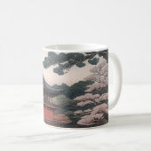 Mug - Temple on the river - Japan (Devant droit)