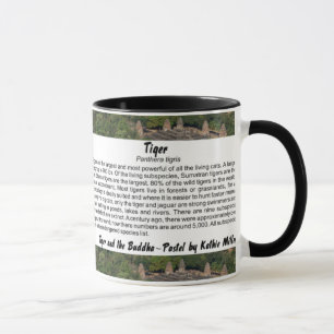 Mug Temple tigre et bouddhiste