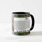 Mug Temple tigre et bouddhiste (Devant droit)