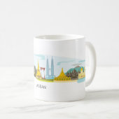 Mug Temple touristique Asean (Devant droit)