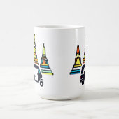 Mug Temples thaïlandais et tuk tuks (Centre)