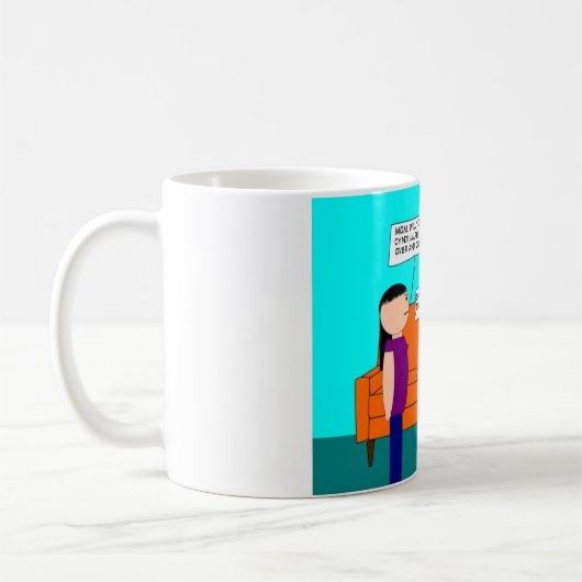 Mug Temps après heure (Gauche)