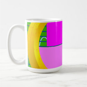 Mug Temps Carré rose moderne