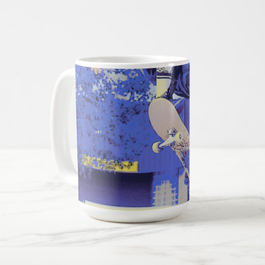 Mug Temps d'antenne - Skateboarder (Devant gauche)