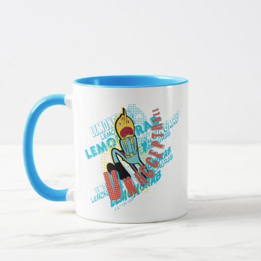 Mug Temps d'aventure | Attaque au citron "INACCEPTABLE (Gauche)