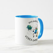 Mug Temps d'aventure | Finn & Jake Jouer avec BMO (Devant droit)