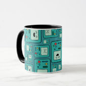 Mug Temps d'aventure | Motif BMO (Devant gauche)