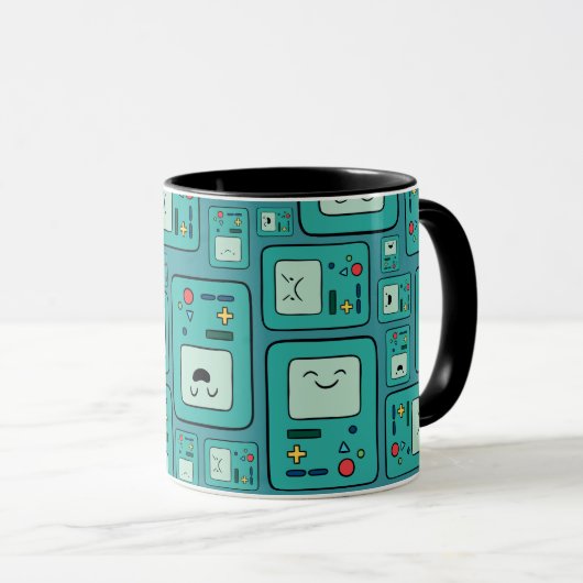 Mug Temps d'aventure | Motif BMO (Devant droit)