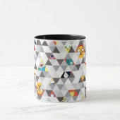 Mug Temps d'aventure | Motif de caractères triangulair (Centre)