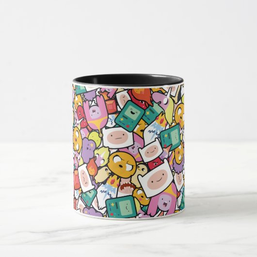 Mug Temps d'aventure | Motif de jeu de caractères (Centre)