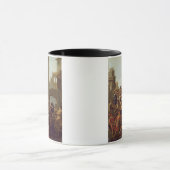 Mug Temps de carnaval à Rome, 1653 (huile sur la (Centre)