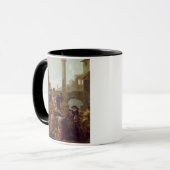 Mug Temps de carnaval à Rome, 1653 (huile sur la (Devant gauche)