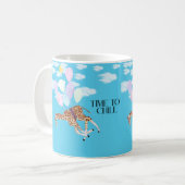 Mug Temps de la girafe pour se refroidir (Devant gauche)
