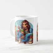 Mug Temps de lecture confortable (Devant gauche)