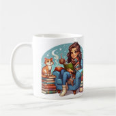 Mug Temps de lecture confortable (Gauche)