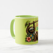 Mug Temps de l'île 🌴 Vacances parfaites à la plage (Devant gauche)