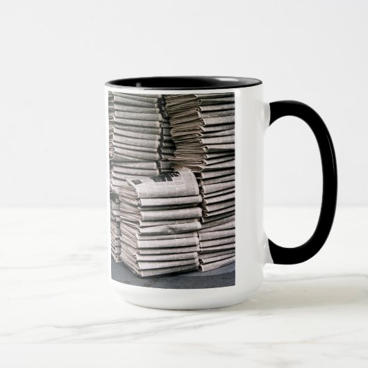 Mug Temps de NY : Dimanche matin (Droite)