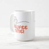 Mug Temps de PawFee personnalisable (Devant gauche)