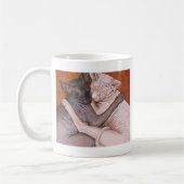 Mug Temps de petit somme de chats de chat de sphinx de (Gauche)