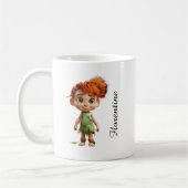 Mug Temps de pierre avec la fille Fiona (Gauche)