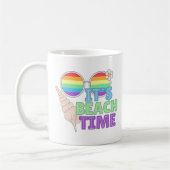 Mug Temps de plage coloré (Gauche)