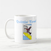 Mug Temps de Quittin ! - Couvreur de Steven (Gauche)