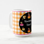 Mug Temps de récolte de festivités personnalisé (Devant gauche)