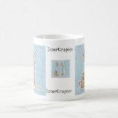 Mug Temps de remboursement - oiseau se laissant tomber (Centre)