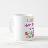 MUG TEMPS DE SIÈSTE DE CHAT (Devant gauche)