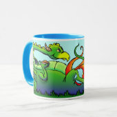 Mug Temps de thé de dragon (Devant gauche)
