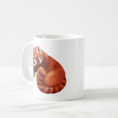 Mug Temps de thé de panda rouge (Devant gauche)