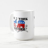 Mug Temps de Travailler Ensemble (Devant gauche)