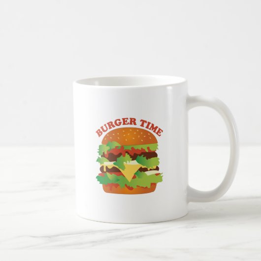 Mug Temps d'hamburger (Droite)