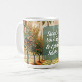 Mug Temps doux et pommes pour toujours | (Devant gauche)